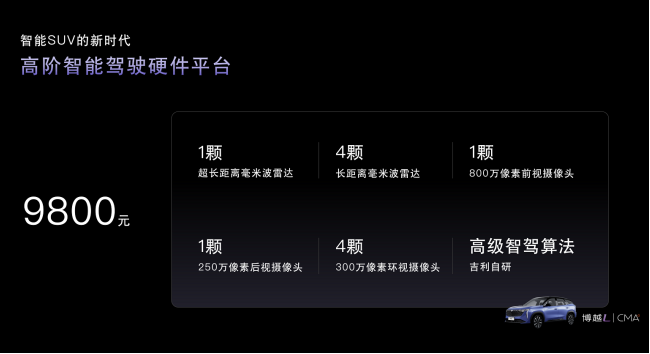 售价12.57—17.07万元“新三好SUV”吉利博越L上市